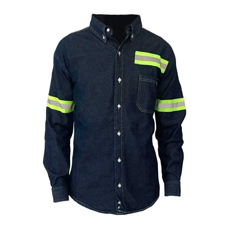 Camisola de Mezclilla con reflejante