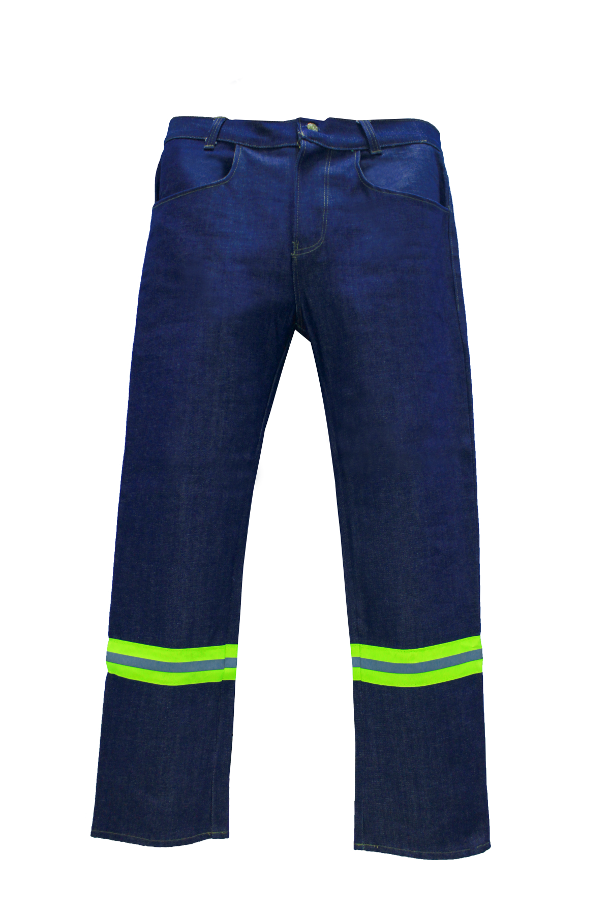 Pantalón mezclilla con reflejante